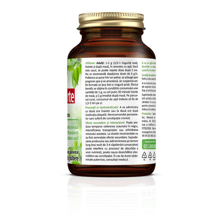 Carbune activat din coaja de nuca de cocos Carbo Forte, 60 g, Zenyth 761673