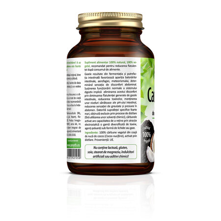 Carbune activat din coaja de nuca de cocos Carbo Forte, 60 g, Zenyth 761671