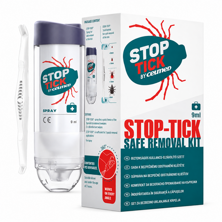 Set pentru extragerea capuselor din piele, StopTick, 9 ml, Ceumed