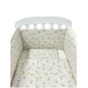 Set lenjerie cu 7 piese pentru patut, 60x120 cm, Ursulet, Mc Ana 662223