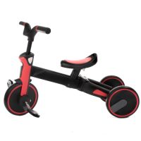 Tricicleta pliabila 3 in 1 pentru copii, Red, UoniBaby