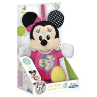 Jucarie din plus cu lumini si sunete Baby, Minnie Mouse, 6 luni+, Clementoni