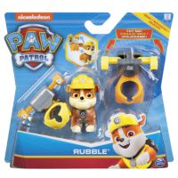 Patrula catelusilor figurina de actiune, Rubble cu 2 uniforme, 20114274, Nickelodeon