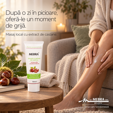 Crema cu extract de castane, 75 ml, Mebra 824863