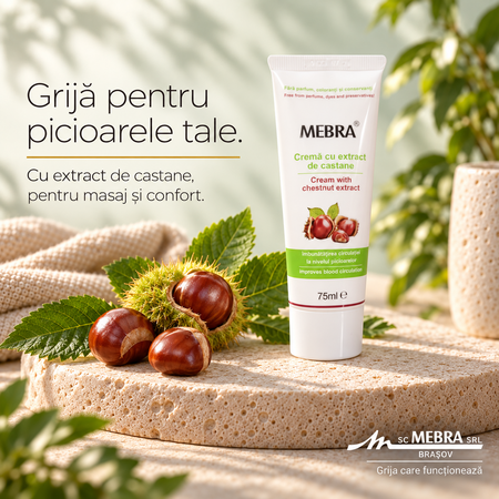 Crema cu extract de castane, 75 ml, Mebra 824865
