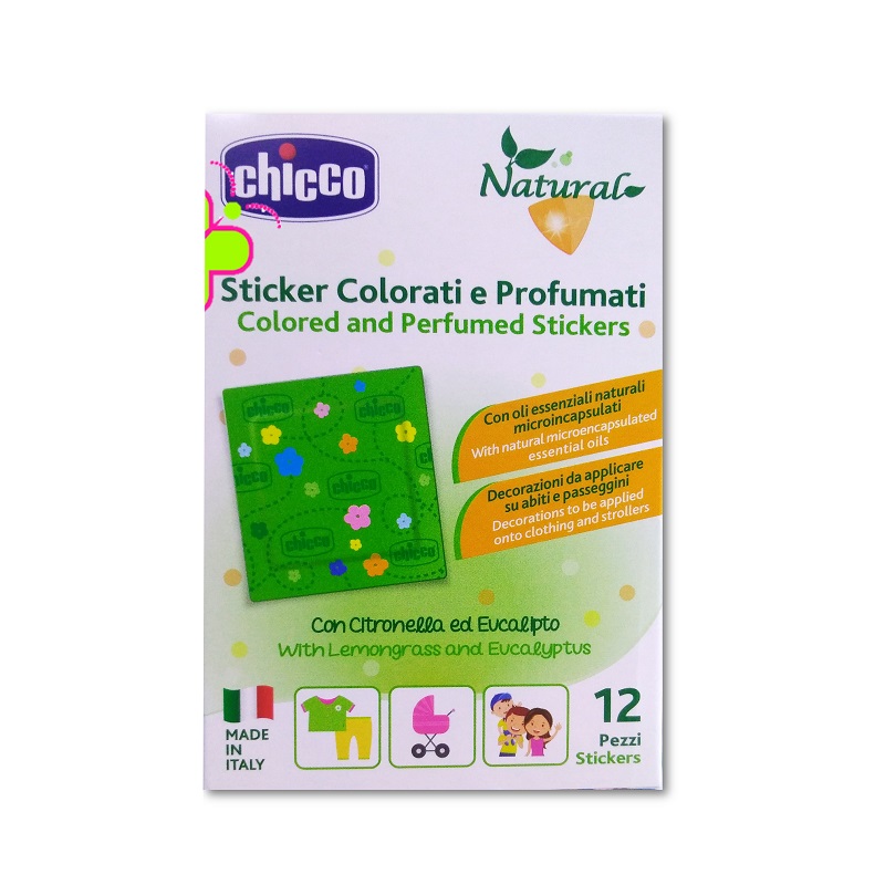 Plasturi colorati si parfumati, 3 ani+, 12 buc, Chicco