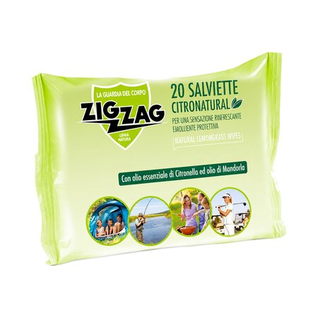 Servetele umede Citronatural, 20 buc, ZigZag