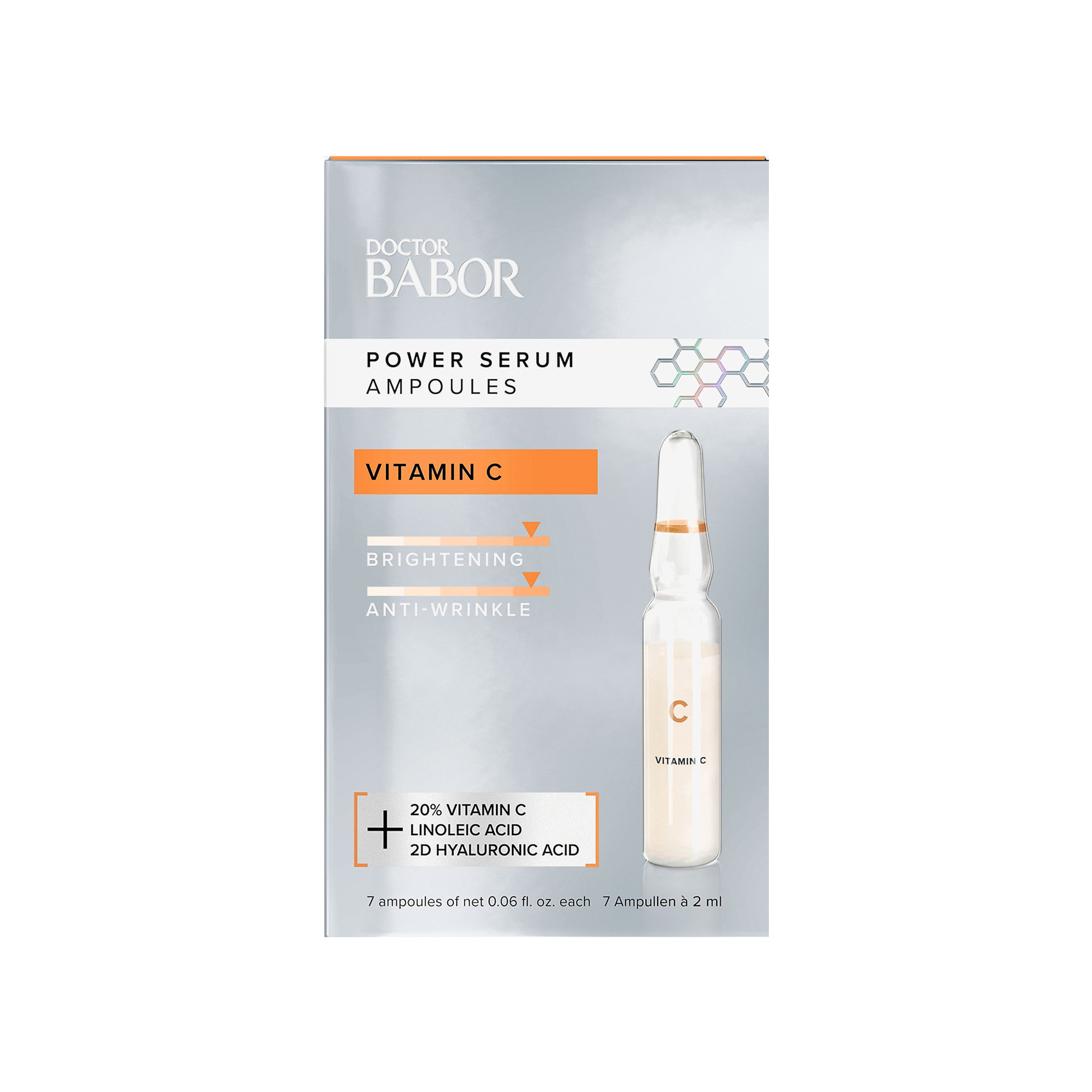 Fiola vitamina C, 20%, 7x2ml, Doctor Babor