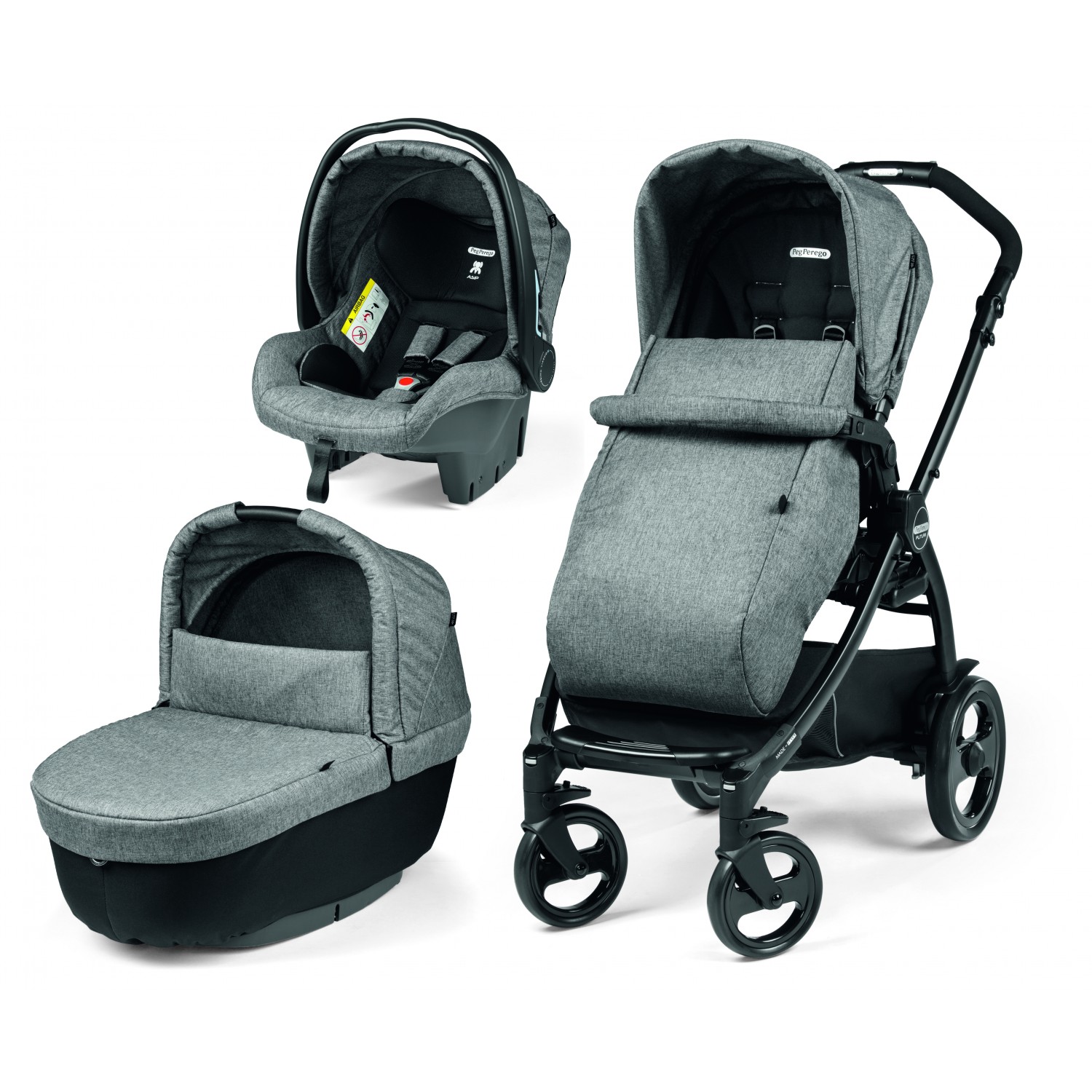 Sistem carucior 3 in 1 pentru copii Futura Primo Viaggio SL, Cinder, Peg Perego