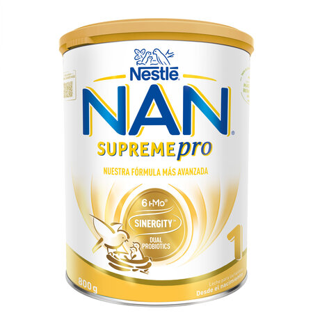 Formula de lapte praf Nan 1 Supreme Pro, +0 luni, 800 g, Nestle