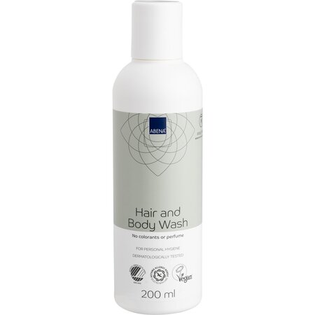Sampon si gel de dus, 200 ml, , Abena