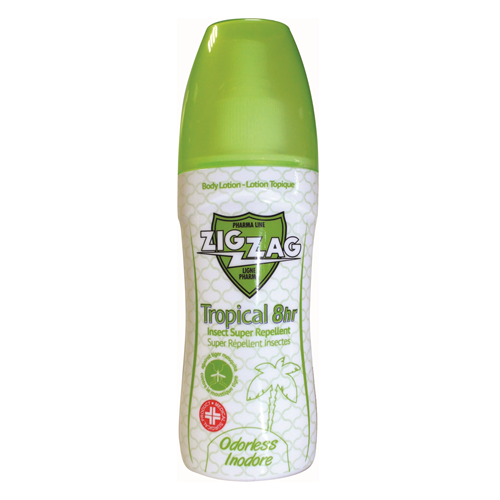 Lotiune fara gaz, pentru corp Tropical Inodor, 100 ml, ZigZag