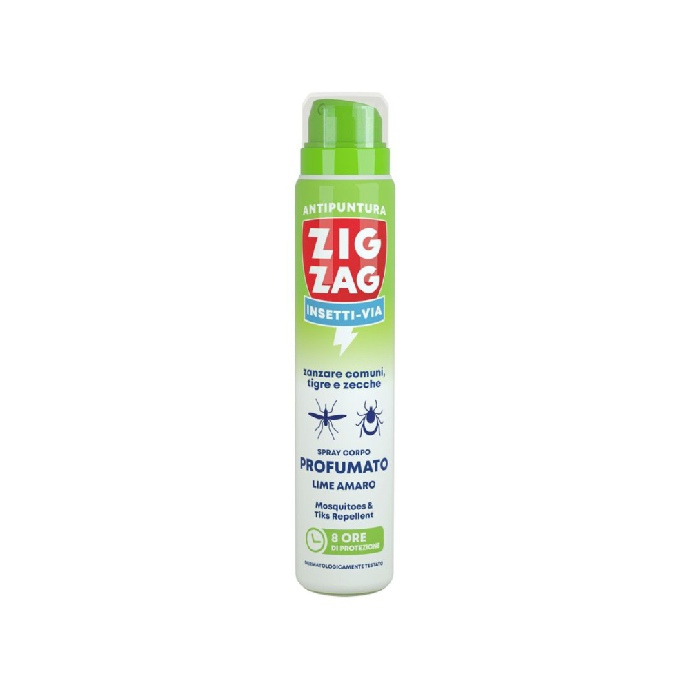 Spray de corp repelent pentru insecte Lime Amaro, 100 ml, Zig Zag