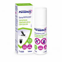 Spray repelent impotriva tantarilor si a capuselor, 3 luni+, 100 ml, Parasites