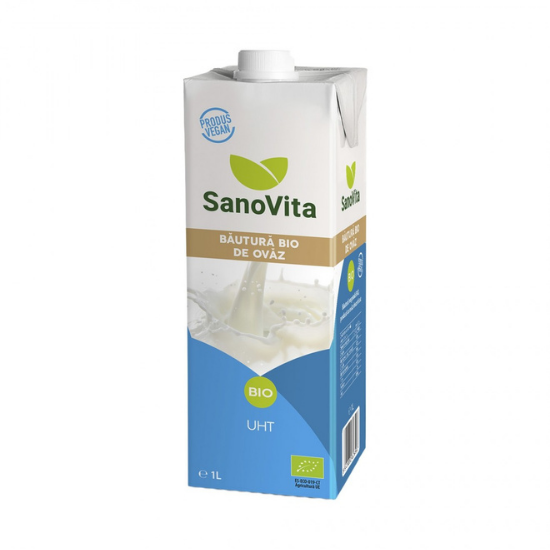 Bautura vegetala din ovaz Bio, 1l, SanoVita