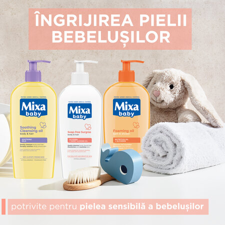 Ulei de curatare pentru corp si par Atopiance, 250 ml, Mixa 721563