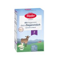Lapte de continuare pe baza de lapte de capra Bio 2, 6 luni+, 400 g, Topfer