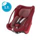 Scoica auto I-Size Coral 360, Esential Red, Maxi Cosi 470486