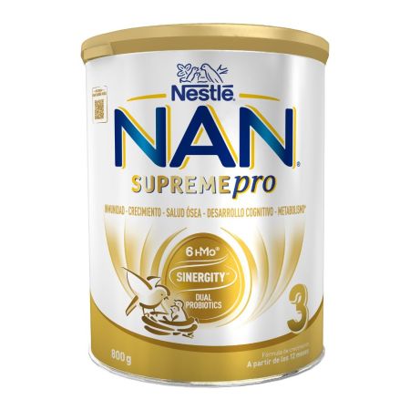 Formula de lapte praf Nan 3 Supreme Pro, 12 luni+, 800 g, Nestle