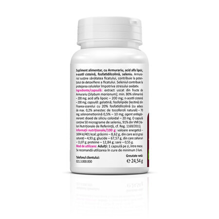 LiverHelp Forte 700mg, 30 capsule, Zenyth 772411