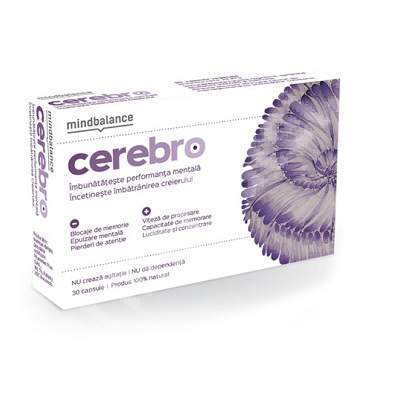 Cerebro, 30 capsule, Mindbalance