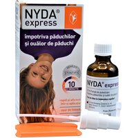 Solutie impotriva paduchilor si lindinilor, 50 ml, Nyda
