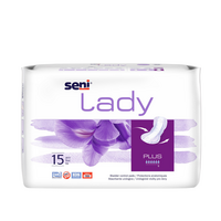 Absorbante urologice pentru femei Lady, Plus, 15 bucati, Seni