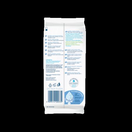 Servetele umede pentru bebelusi fara parfum, 28 bucati, Sensitive, WaterWipes 725625