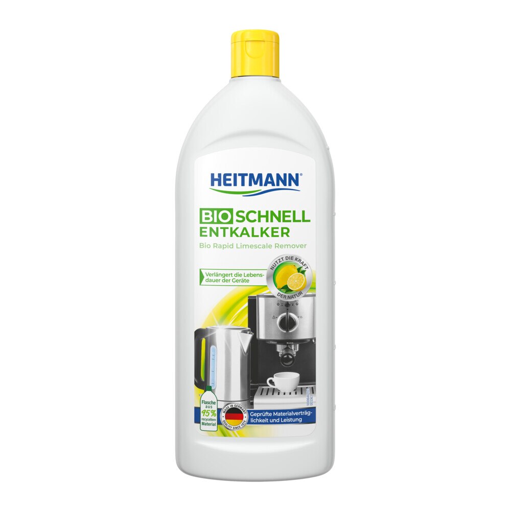 Decalcificator Bio cu actiune rapida pentru aparate de uz casnic, 250 ml, Heitmann