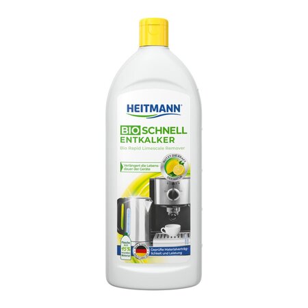 Decalcificator Bio cu actiune rapida pentru aparate de uz casnic, 250 ml, Heitmann