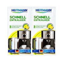 Decalcificator cu actiune rapida pentru aparate de uz casnic, 2x25 g, Heitmann