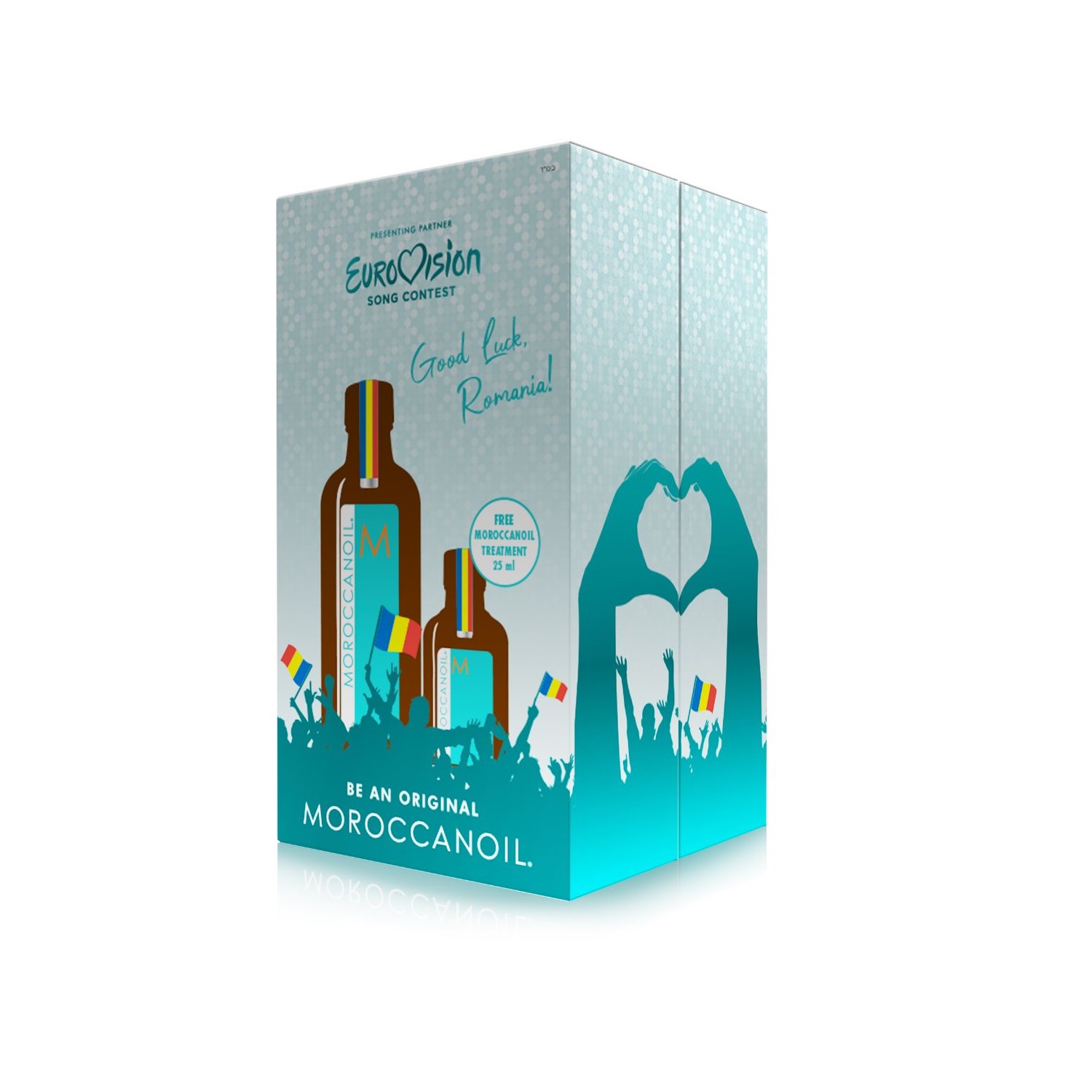 Set Ulei Tratament Eurovision Be An Original Light, 100 ml + 25 ml, Moroccanoil