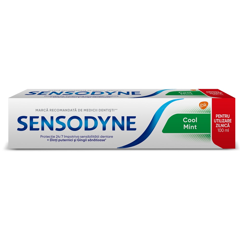 Pasta de dinti Cool Mint, 100 ml, Sensodyne