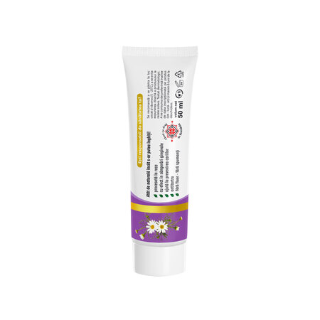 Pasta de dinti naturala GennaDent Homeopatic, 50 ml, Vivanatura 765069