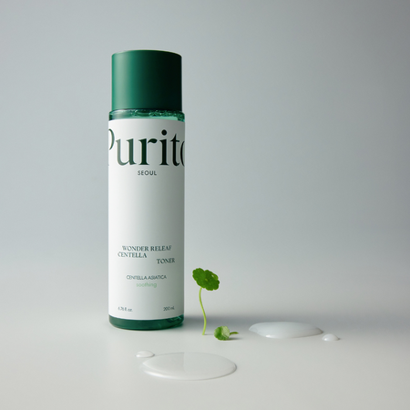 Toner de fata cu Centella Wonder Releaf, 200 ml, Purito 613576