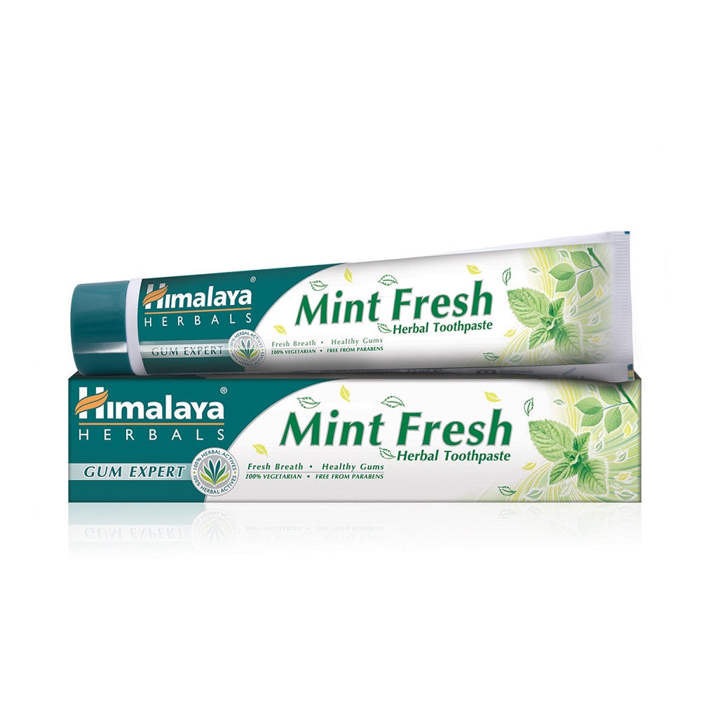 Pasta de dinti Mint Fresh Gel, 75 ml, Himalaya