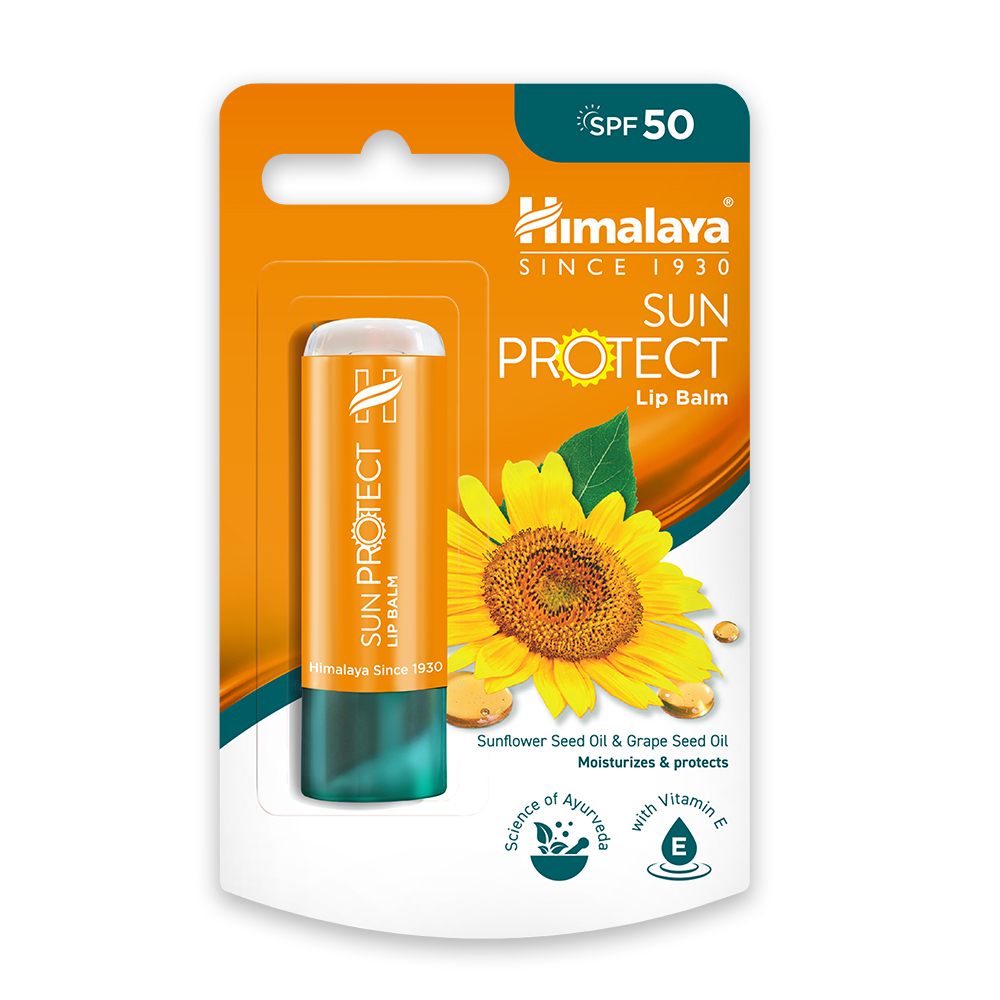 Balsam de buze cu protectie UV, 5 g, Himalaya