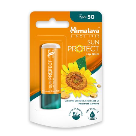 Balsam de buze cu protectie UV, 5 g, Himalaya