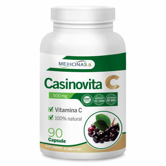 Casinovita C, 500mg, 90 capsule, Medicinas