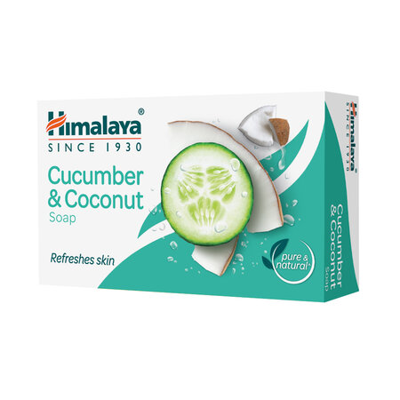 Sapun revigorant cu castravete, 75 g, Himalaya