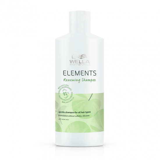 Sampon delicat pentru toate tipurile de par Elements Renew, 500 ml, Wella Professionals