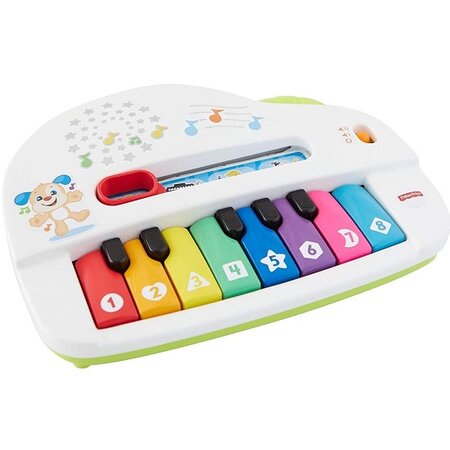 Jucarie muzicala pianul Interactiv in limba romana, +6 luni, Fisher Price 471933