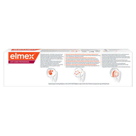 Pasta de dinti Anti Caries Professional, 75 ml, Elmex 568312