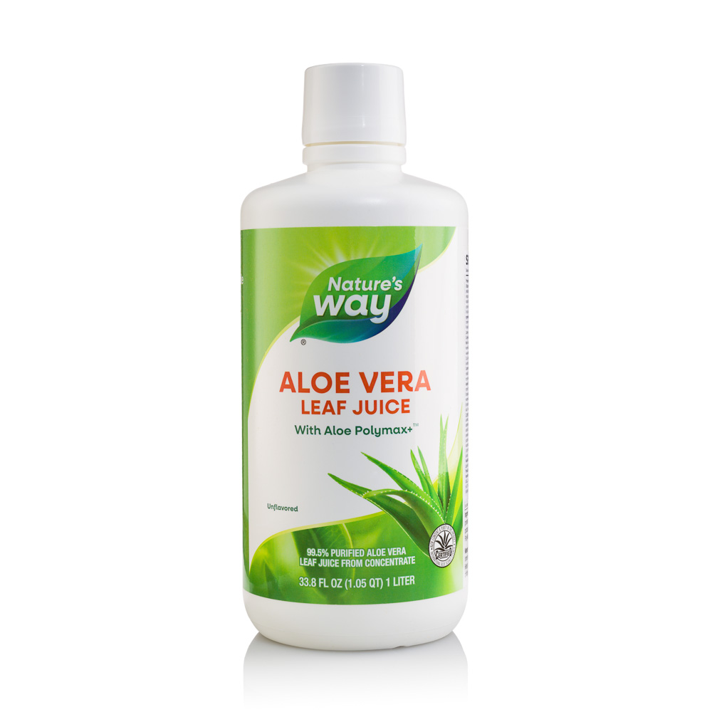 Aloe Vera Gel Juice Natures Way, 1000 ml, Secom