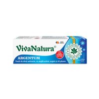 Pasta de dinti GennaDent Argentum, 50 ml, Vivanatura