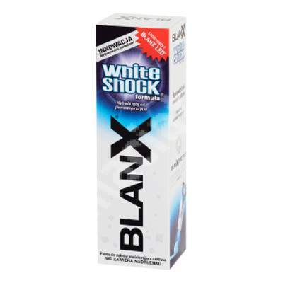 Pasta de dinti pentru albire White Shock, 75 ml, Blanx