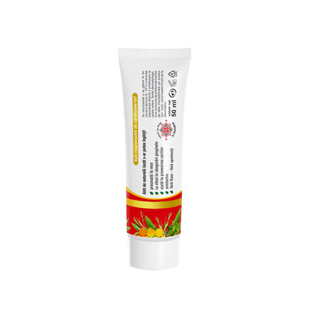 Pasta de dinti cu argila si propolis GennaDent Forte, 50 ml, Vivanatura 780178