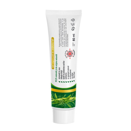 Pasta de dinti GennaDent Herbal, 80 ml, Vivanatura 765416