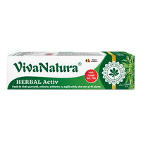 Pasta de dinti GennaDent Herbal, 80 ml, Vivanatura