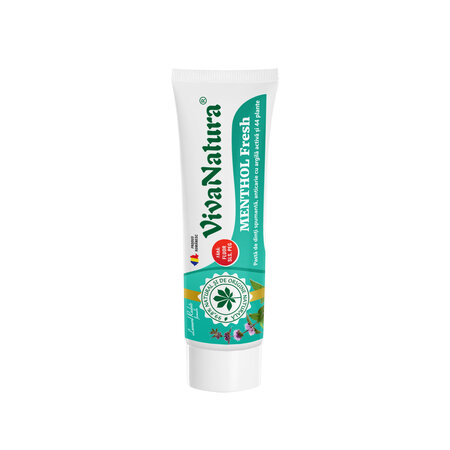 Pasta de dinti GennaDent Menthol, 50 ml, Vivanatura 765201